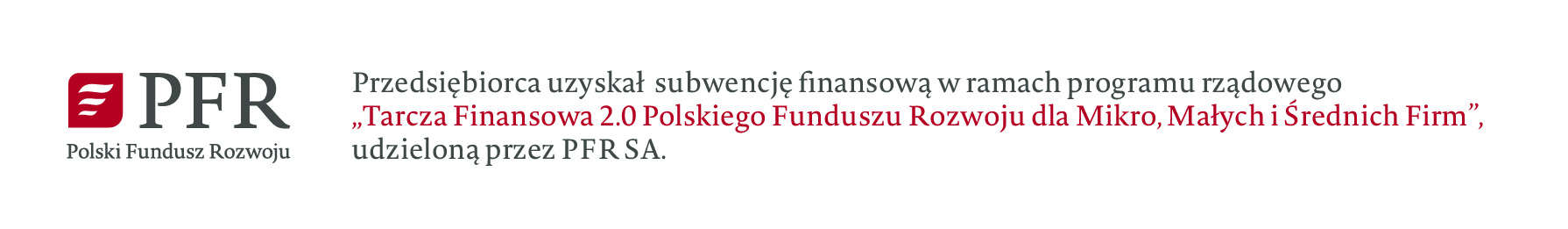 Tarcza Finansowa 2.0 Polskiego Funduszu Rozwoju dla Mikro, Małych i Średnich Firm